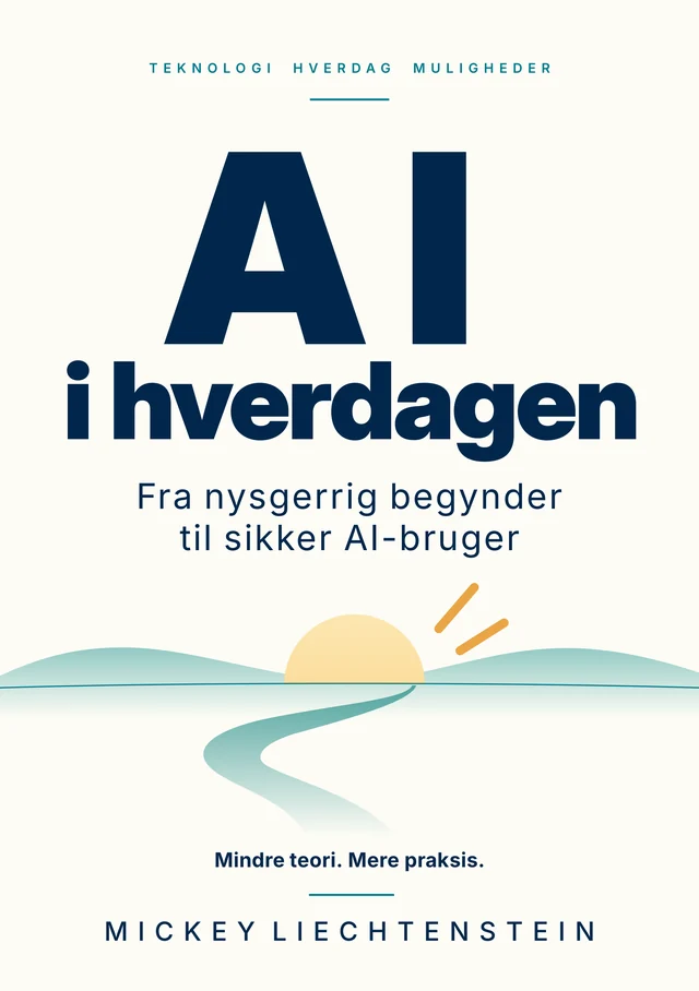 Omslaget til AI i hverdagen af Mickey Liechtenstein